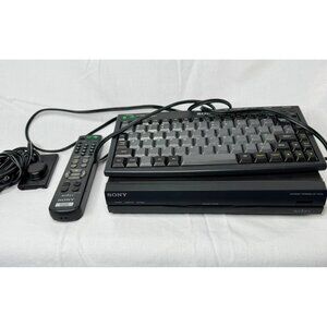 Sony Webtv Internet Terminal Keyboard & Remote Control Model INT W100 For Parts
